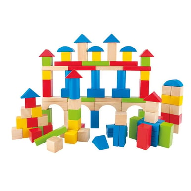 Build-Up-Away-Blocks-100-pcs-by-Hape-070-E0427