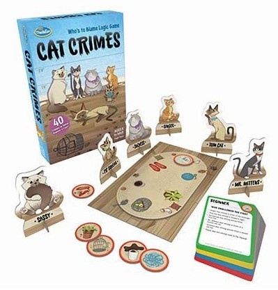 Cat Crimes mystery game by Thinkfun