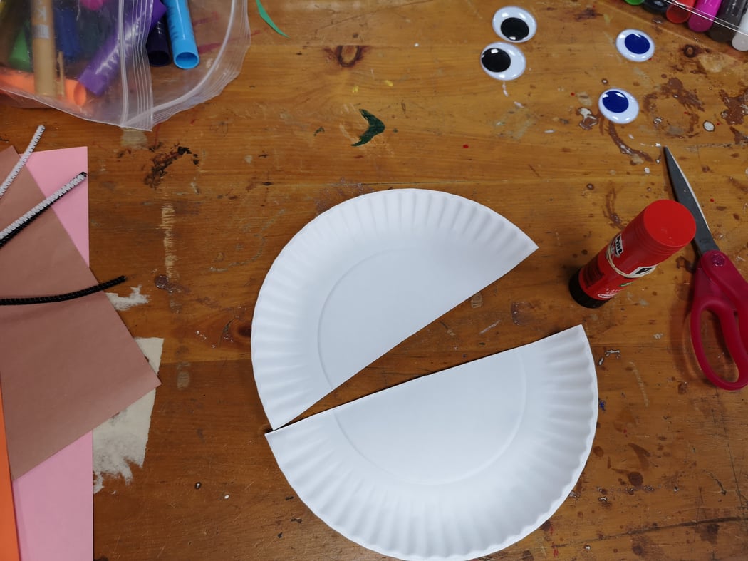 Paper Plate Animal Puppets