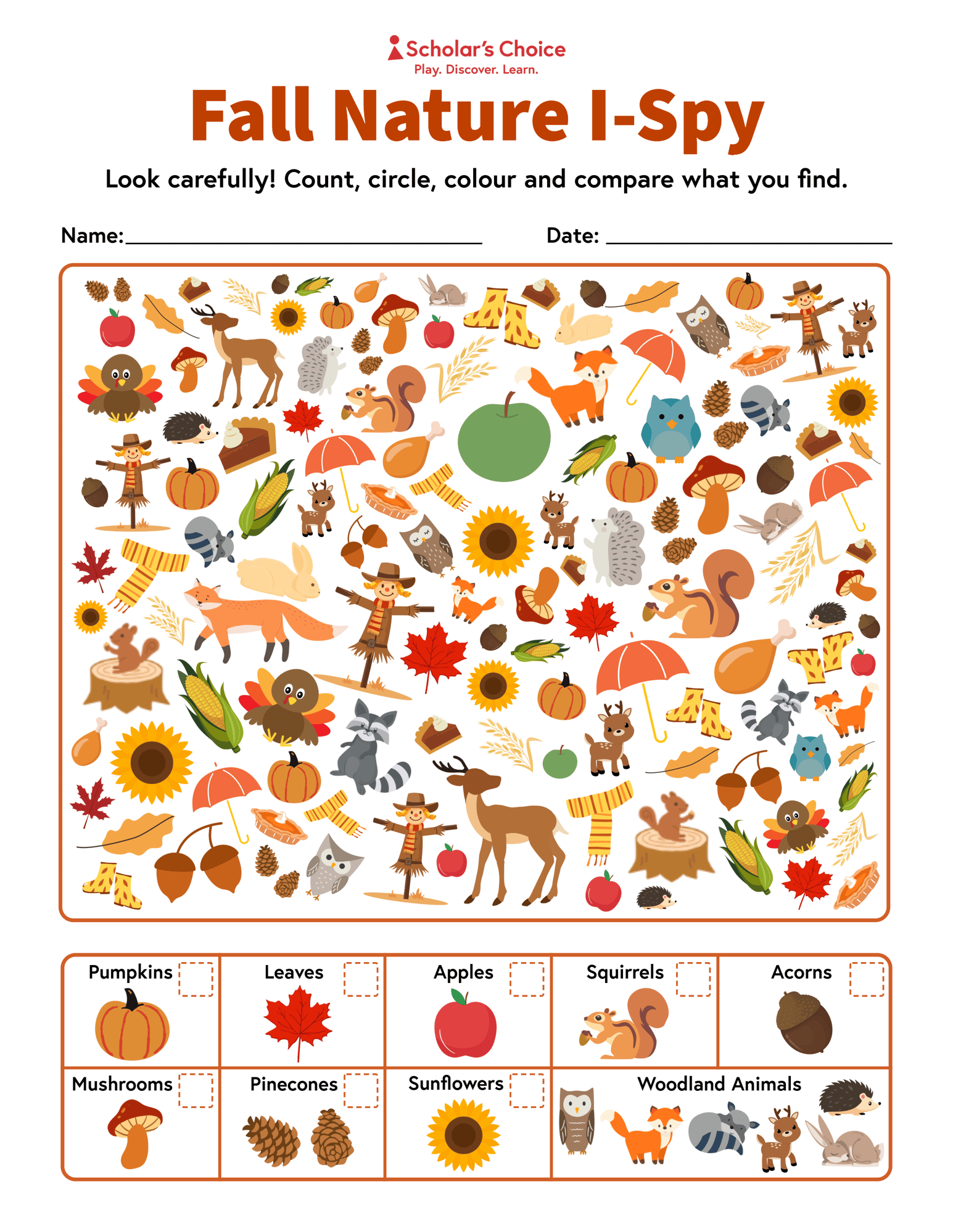 fall nature i spy_printable