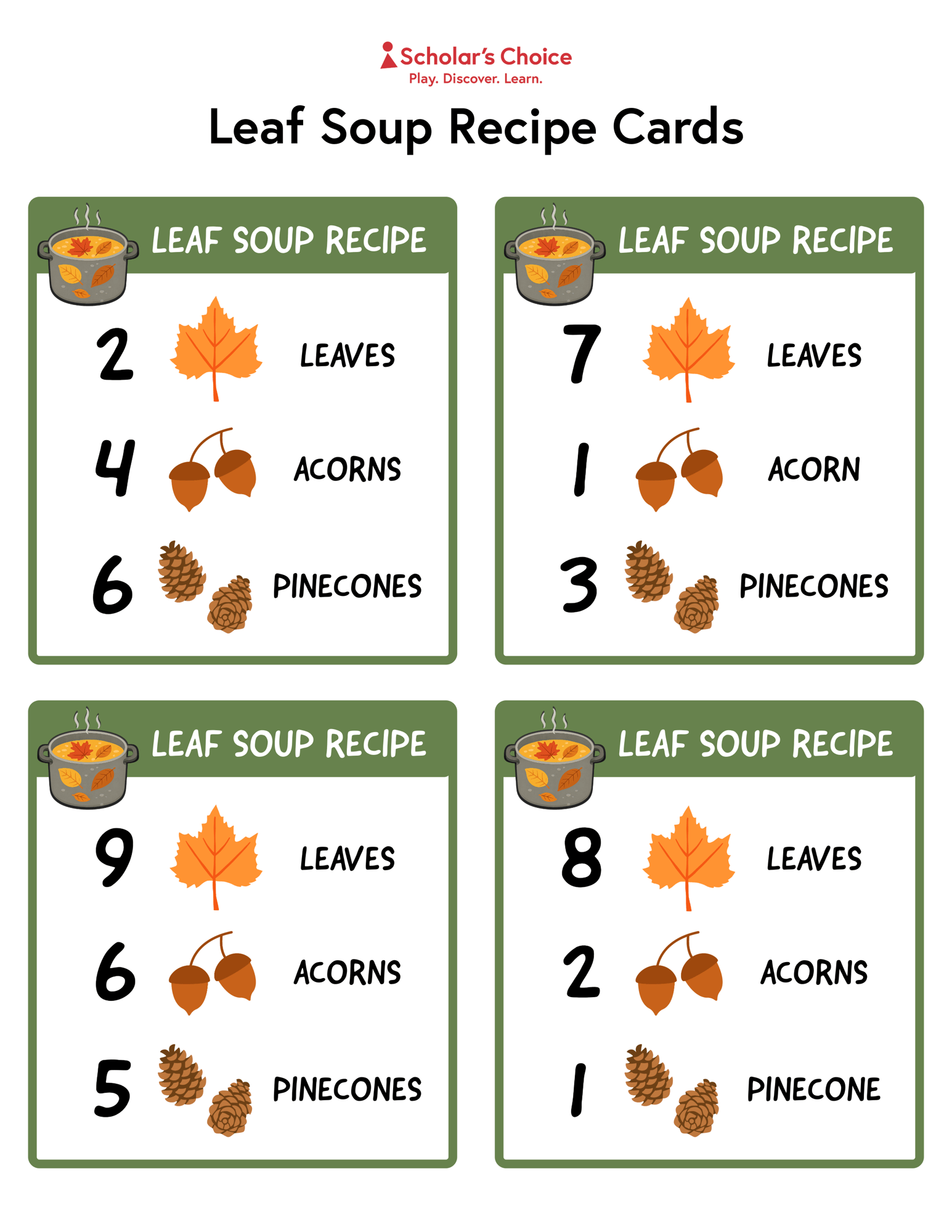 leaf soup recipe cards_printable