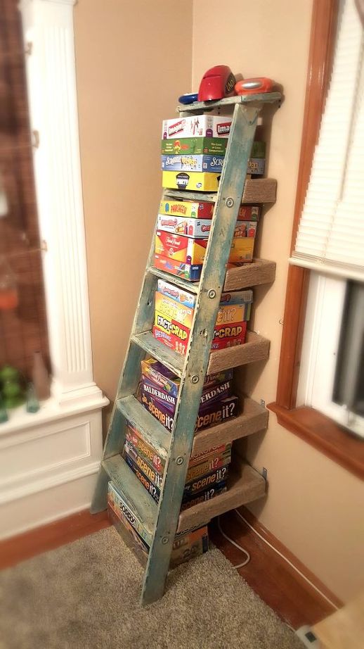 repurposed-ladder-shelf-project-repurposing-upcycling-shelving-ideas-storage-ideas