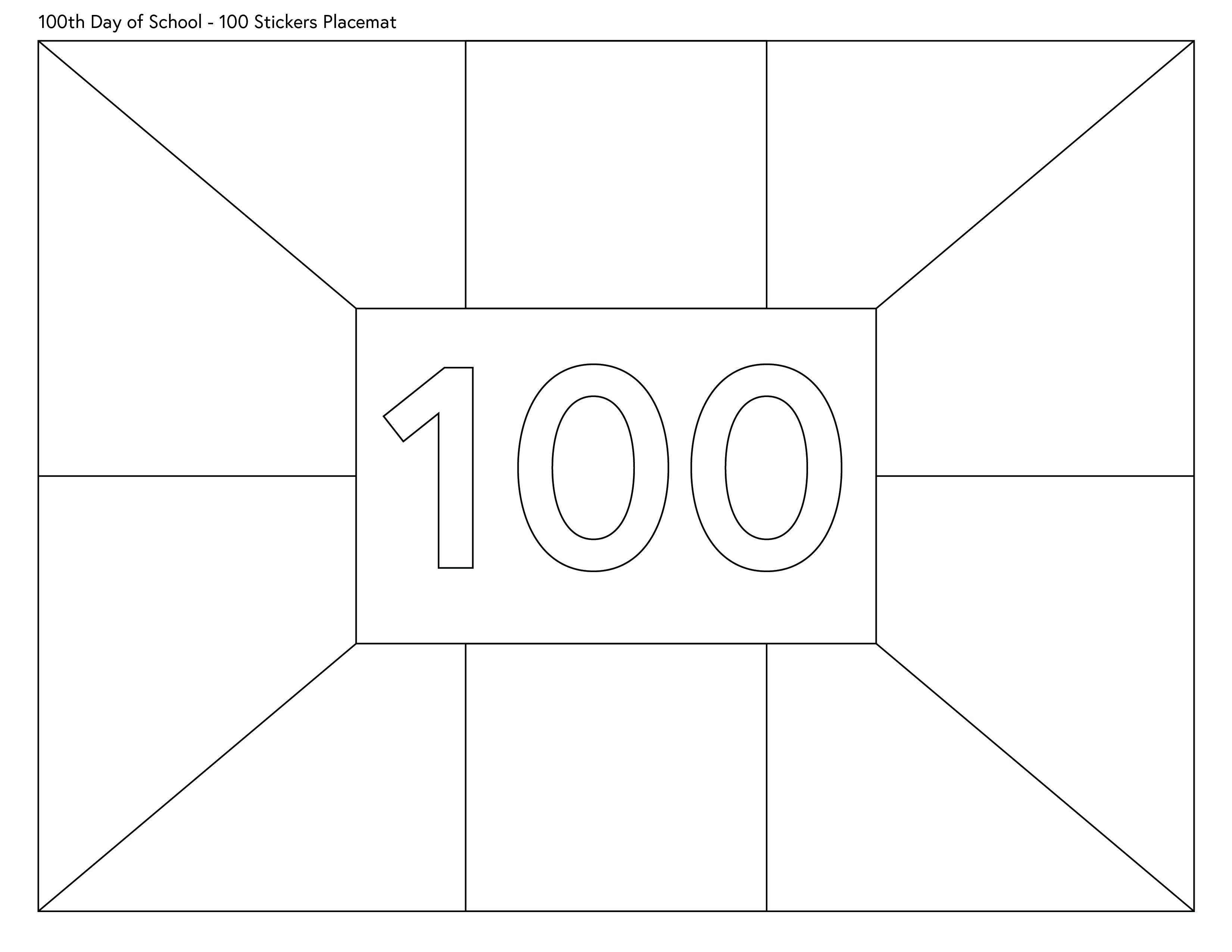 100_days_placemat