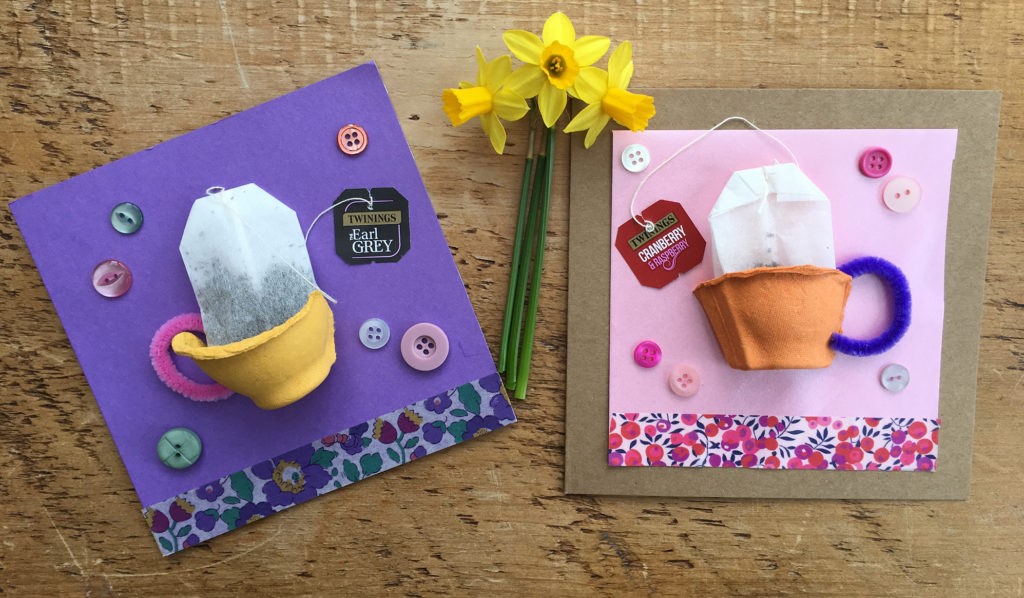 Before and After School Program Tea Bag Card For Mom