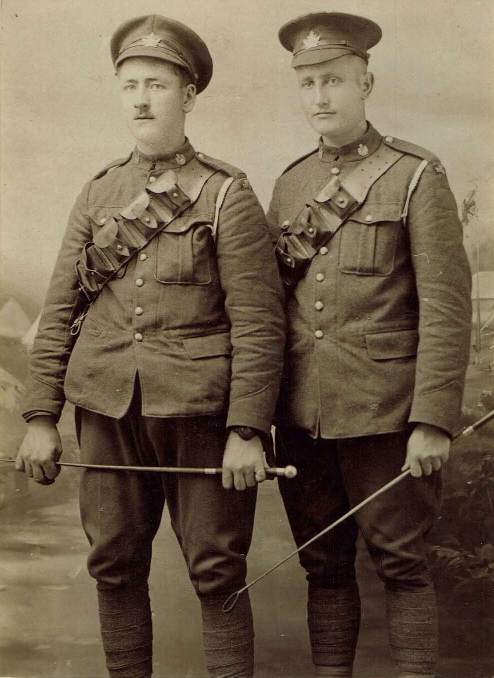 Right: John Alexander (Sandy) Robinson, veteran of the First World War