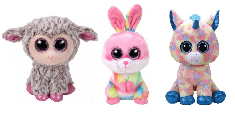   Beanie Boos  look like they were made for Easter baskets!  