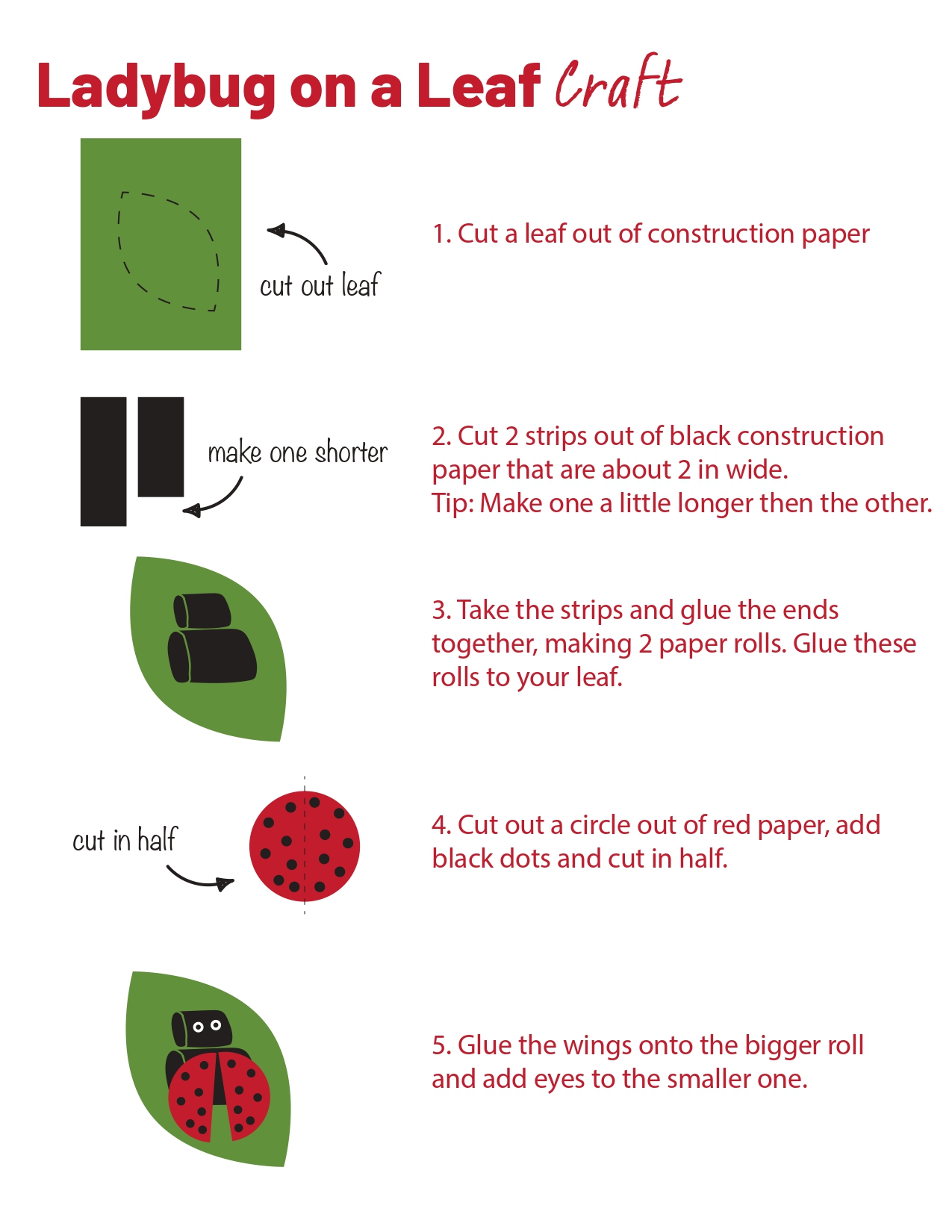 Ladybug on a Leaf Craft_page-0001