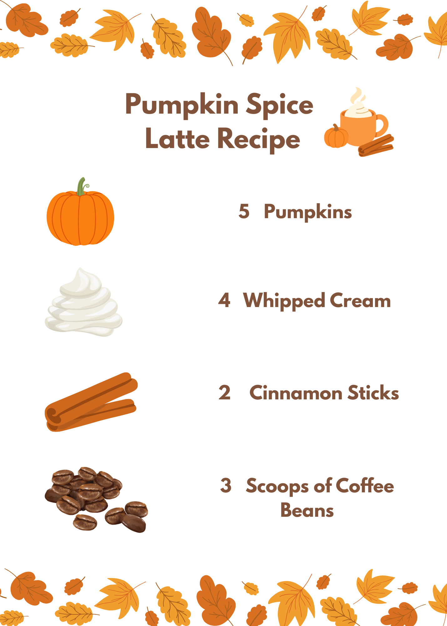 Pumpkin Spice Latte