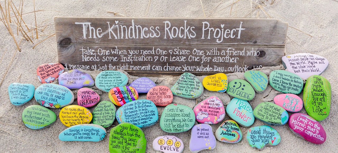 Discover Fall with the Kindness Rock Project